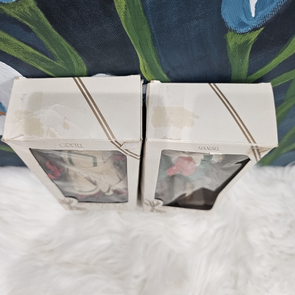Vintage Porcelain Hansel And Gretel Gorham Storybook Dolls In Original Boxes - Picture 7 of 8